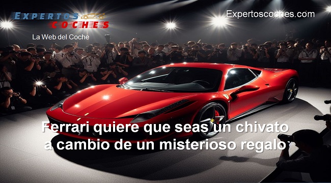 Ferrari quiere que seas un chivato a cambio de un misterioso regalo