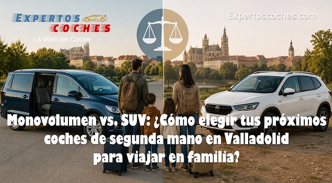 Monovolumen vs. SUV Cómo elegir tus próximos coches segunda mano en Valladolid para viajar en familia